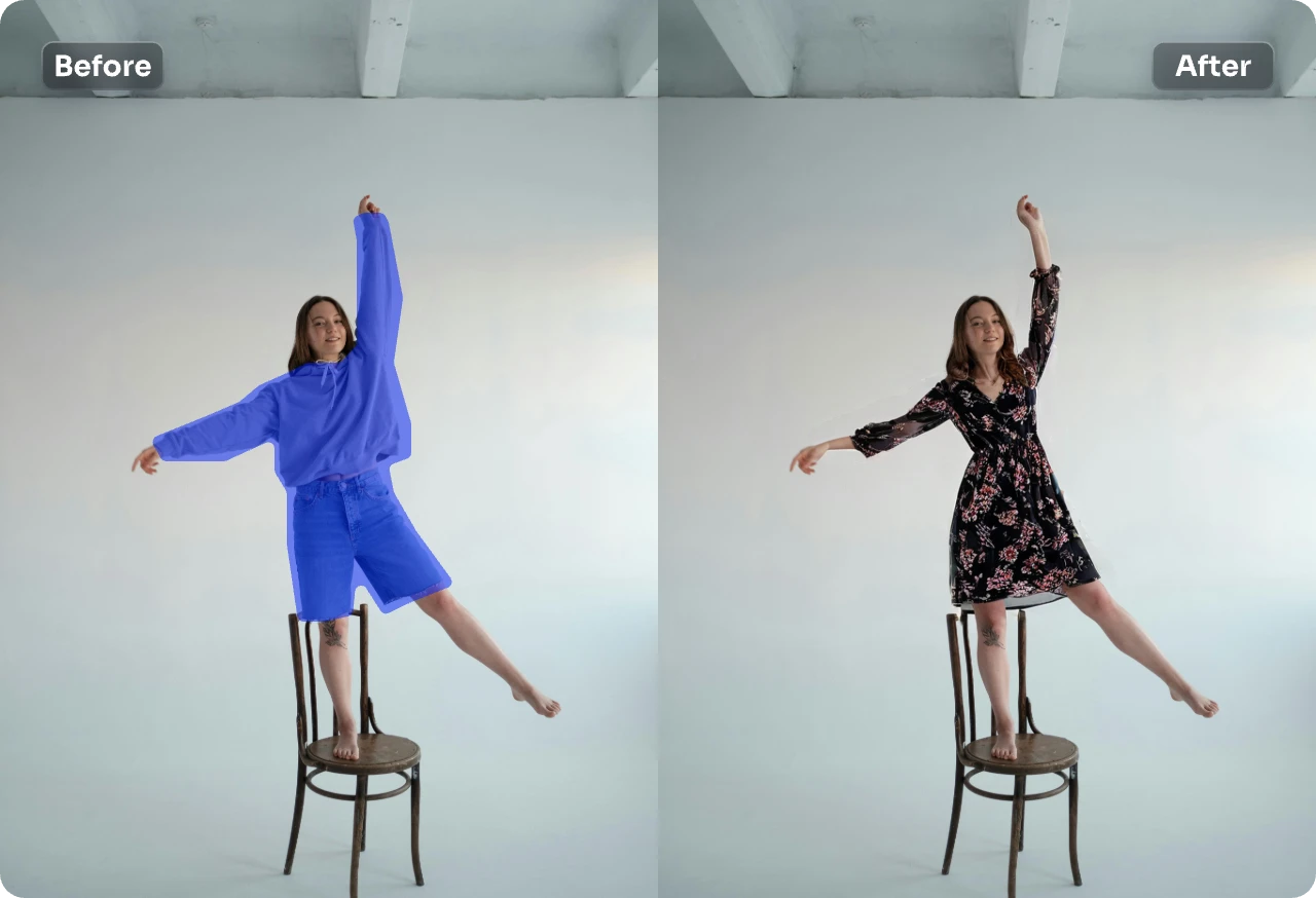 Virtual Try On Clothes with AI